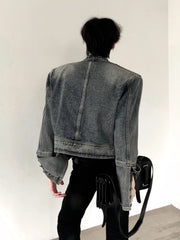 Vintage Knight Napoleon Denim Jacket