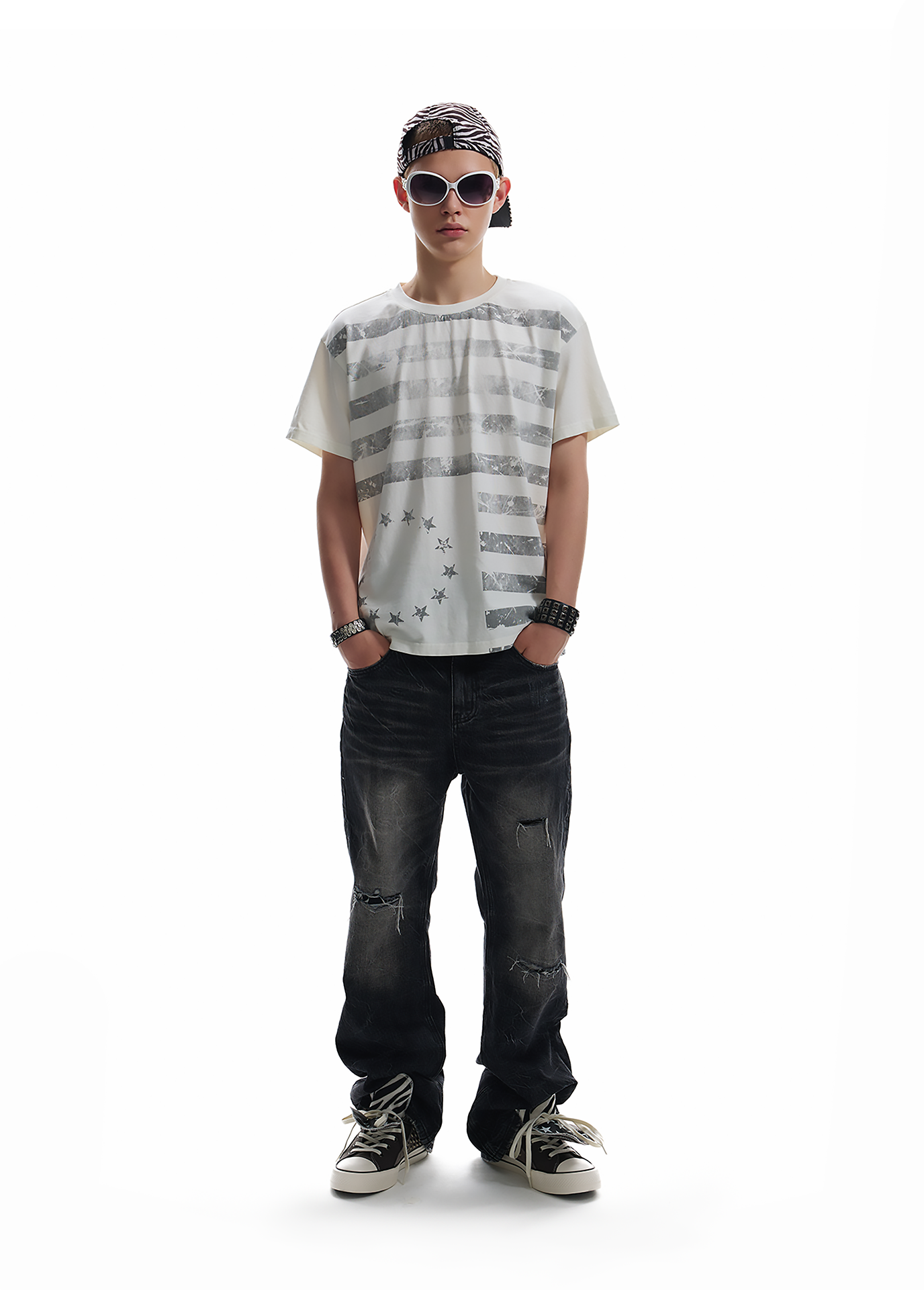 Vintage Flag Washed Street Tee