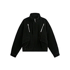 【25s Nov.】Stand-up Collar Suede Jacket