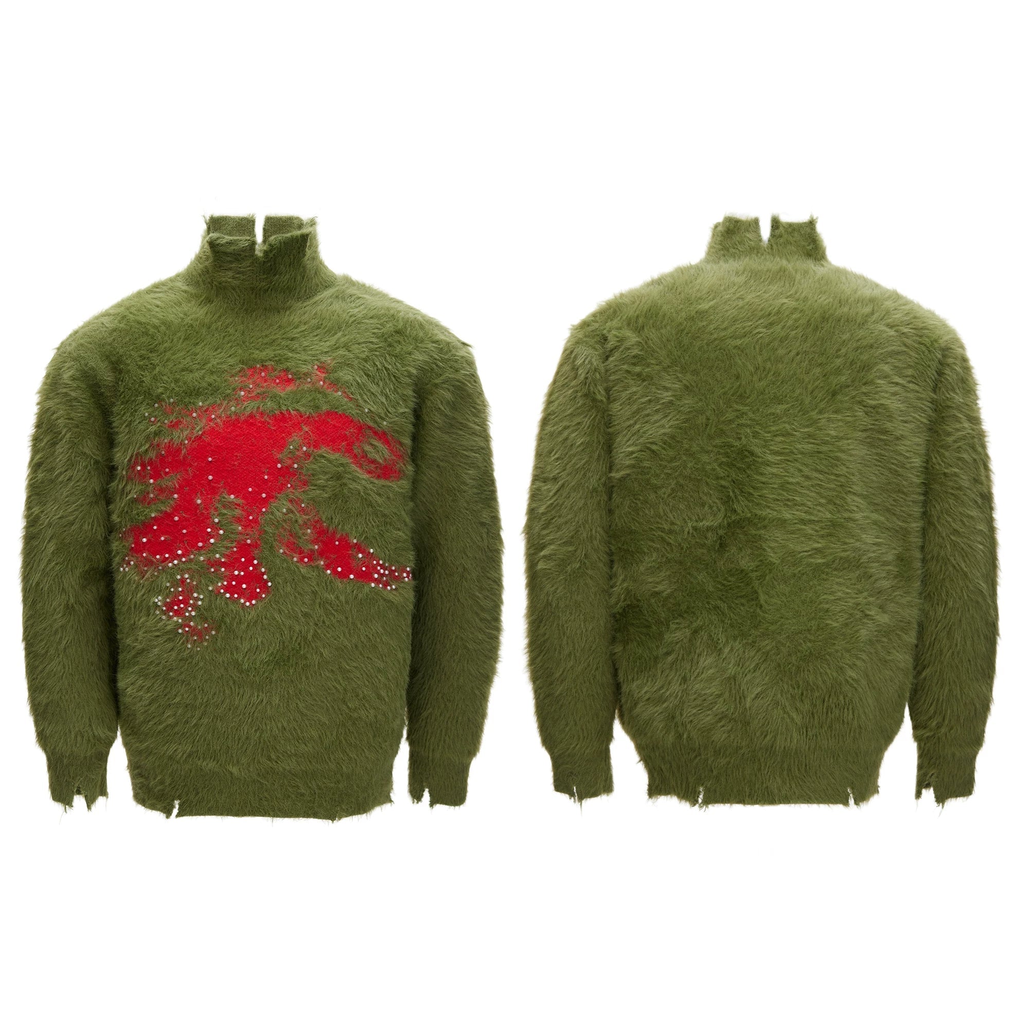 【26s Jan.】Simple and Cozy High-neck Knit Sweater