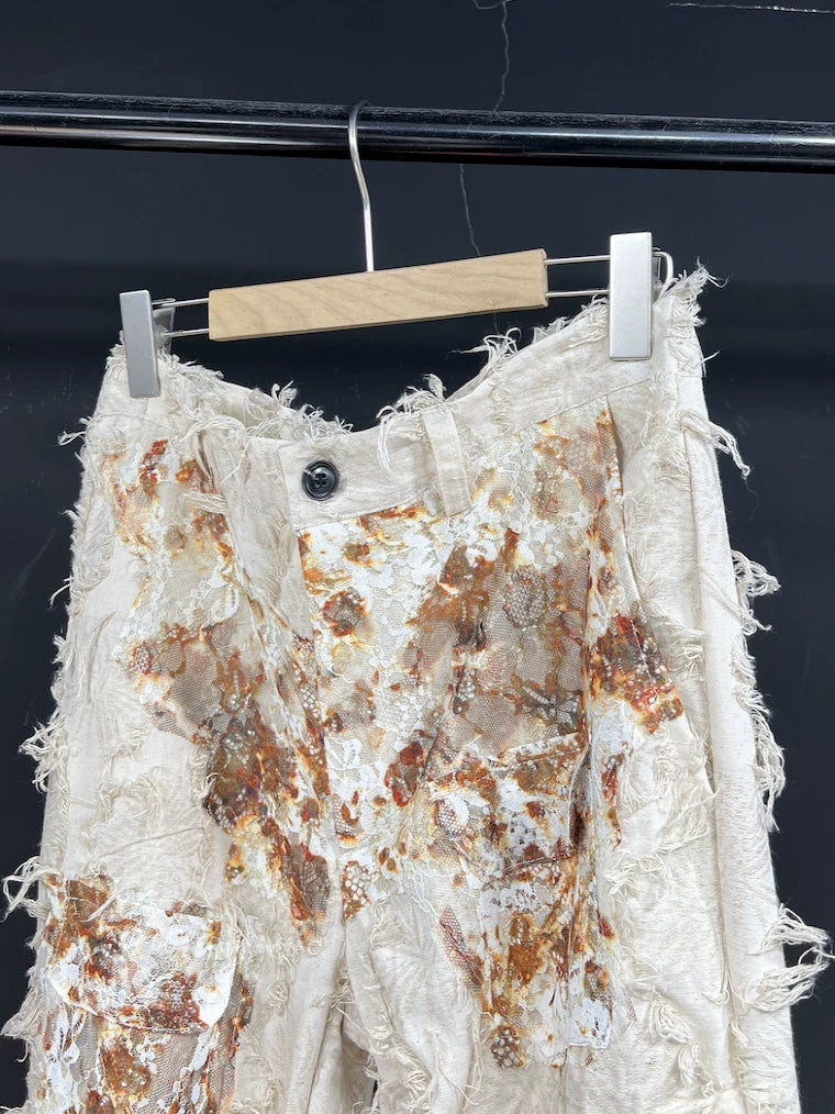 Wasteland Lace Wide-Leg Pants