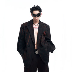 【25s Sep.】Rose Handmade Graffiti High Texture Suit