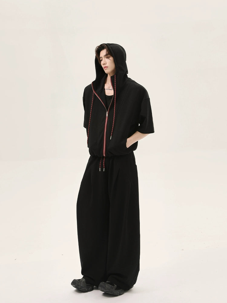 【25s Jun.】Structured Zip Hoodie and Pants Set