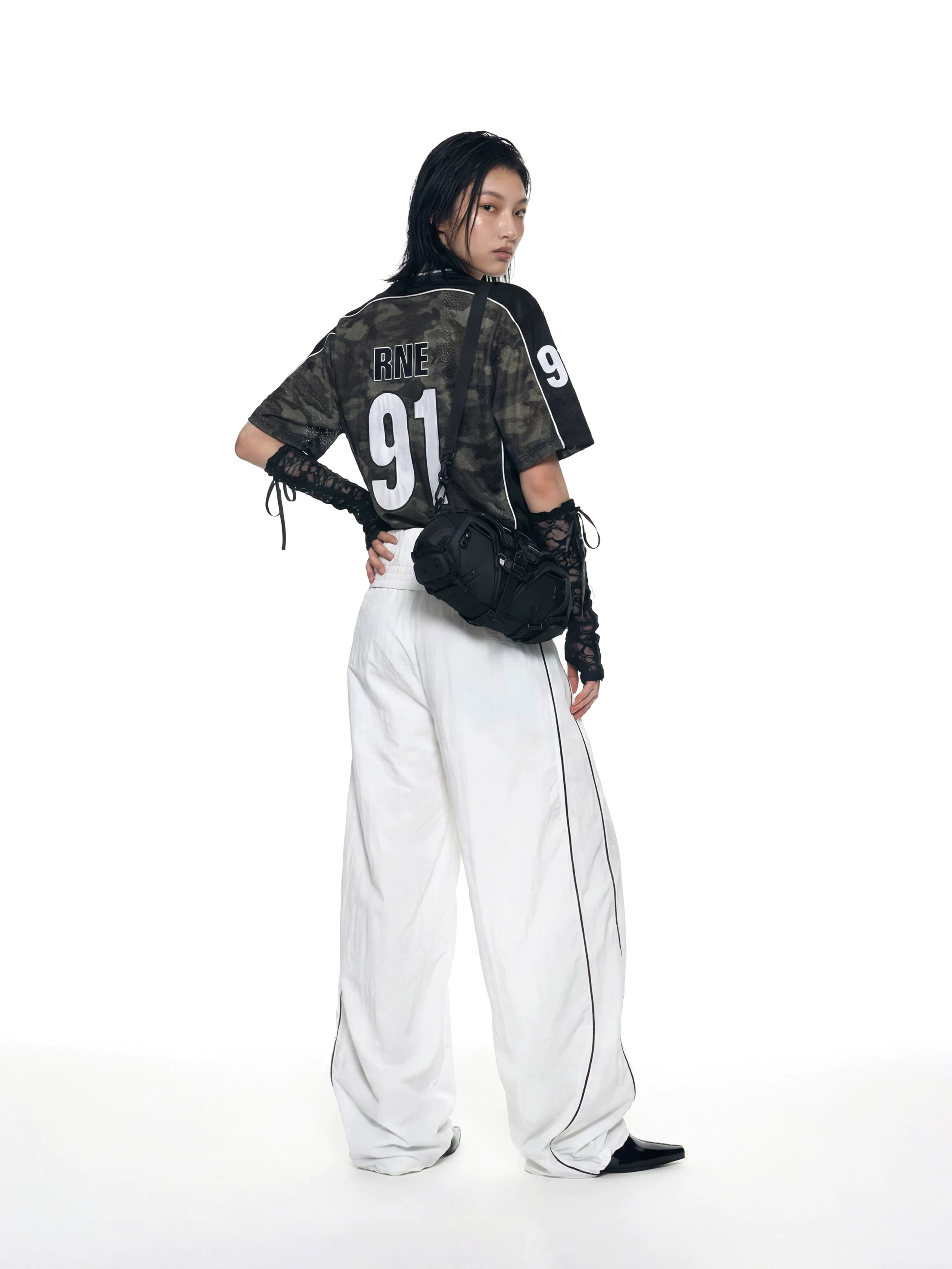 Camo Panel Jersey Street Tee