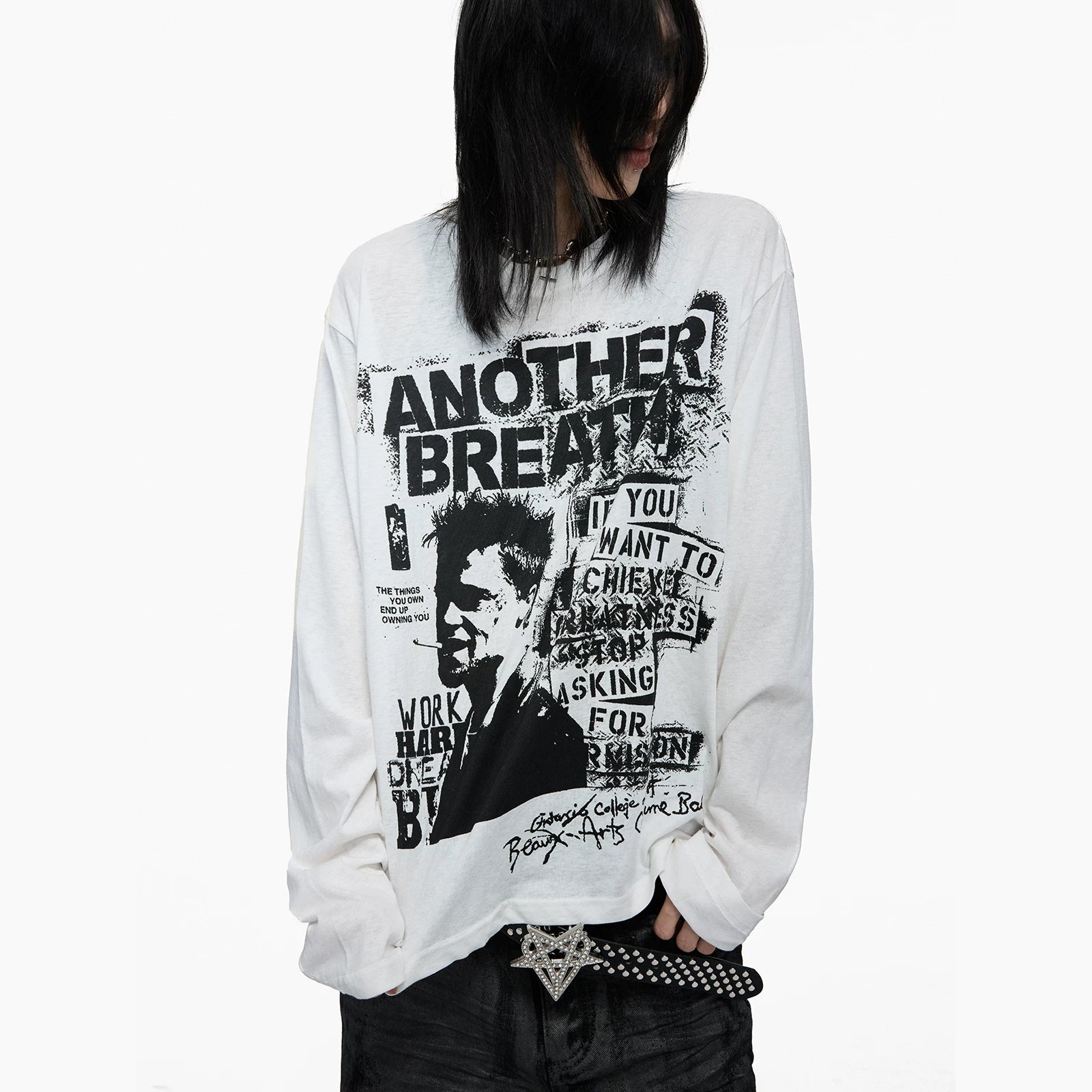 Punk Graphic Long Sleeve Tee