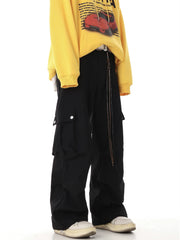 【25s Jul.】Vintage Paratrooper Multi-Pocket Cargo Trousers