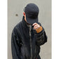 【25s Aug.】Deconstructed Washed Reversed Stand Collar Denim Jacket