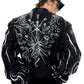 【25s Sep.】Cropped Stand Collar Biker Jacket with Embroidery
