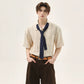 【25s Aug.】American Retro Vertical Striped Shirt