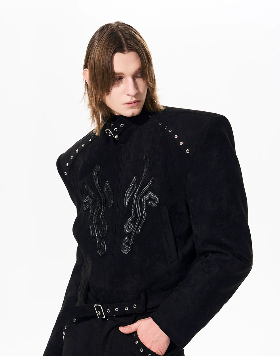 【26s Feb.】Suede Short Padded Jacket