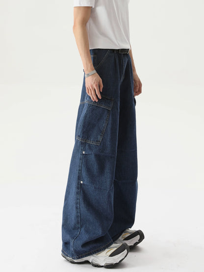 【25s Jun.】Camo Utility Pocket Wide-Leg Jeans