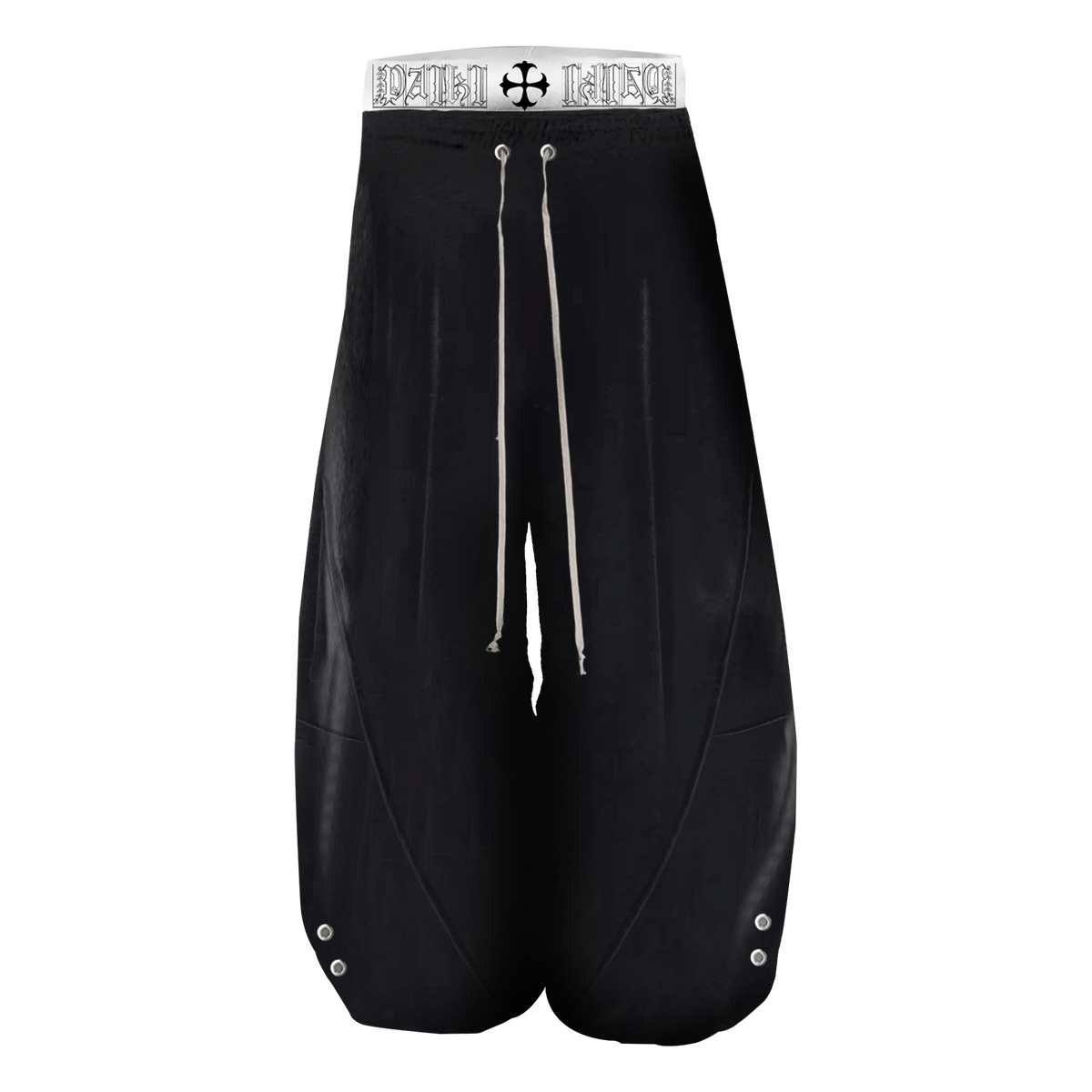 【26s Jan.】Boxing Velvet Curved Wide-Leg Denim Pants