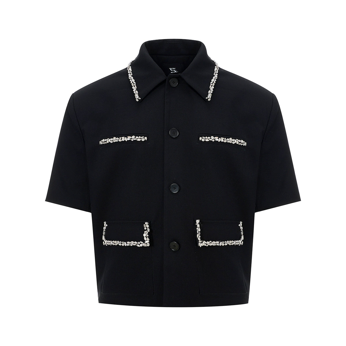 【25s May.】Rhinestone Chanel Style Short Suit