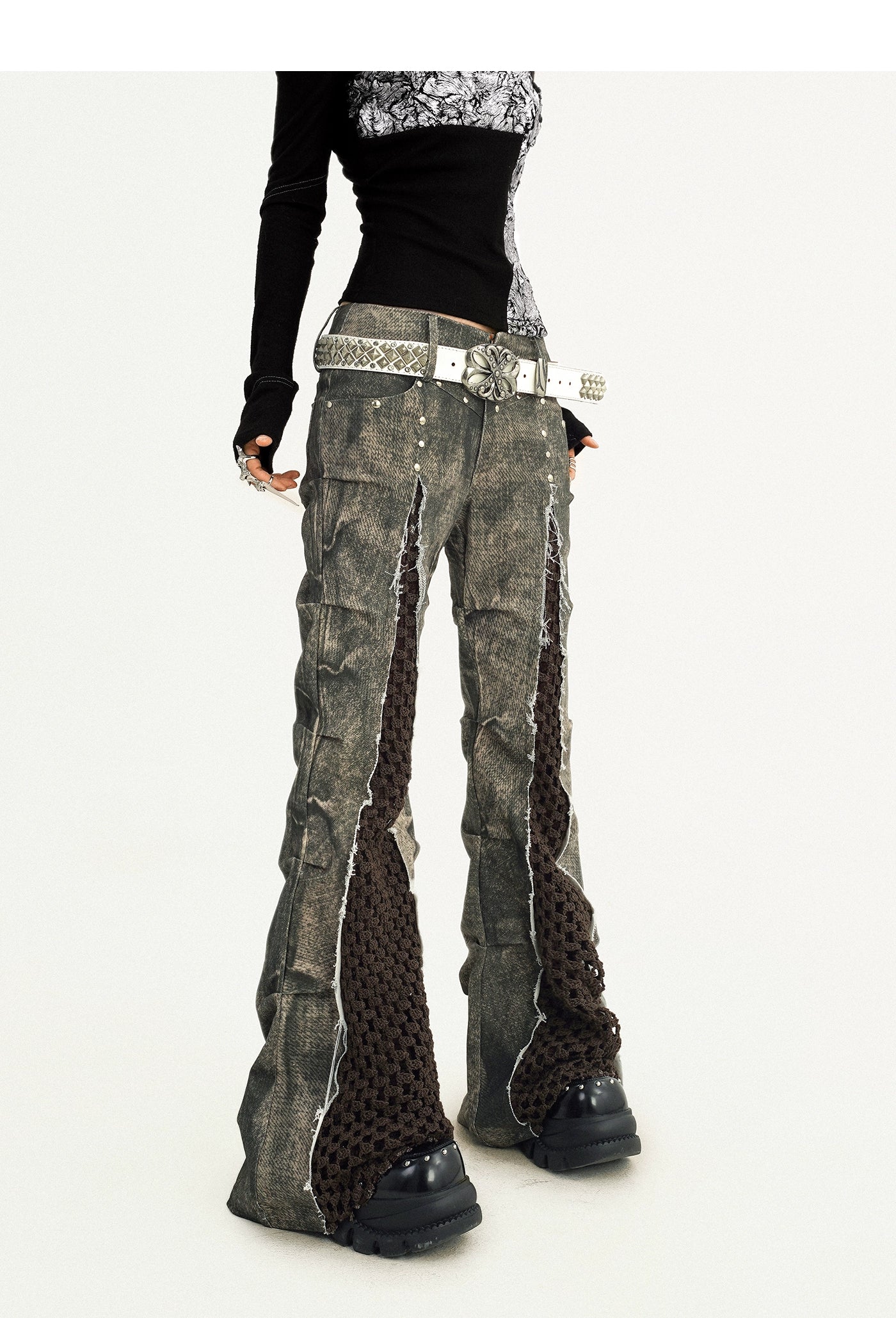 【25s Oct.】Y2K Gypsy Ripped Jeans