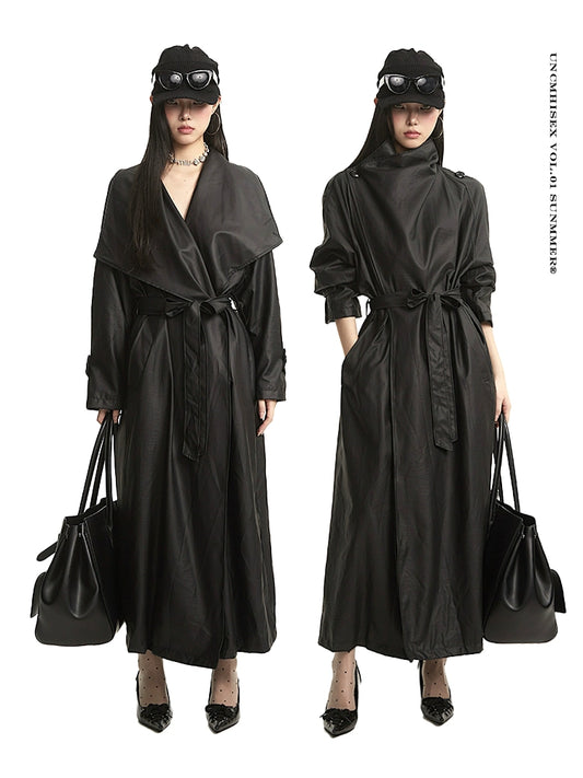 Elegant and Simple Long/short Trench Coat
