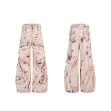 【25s Oct.】Suede Graffiti Deconstructed Design Hoodie/Pants