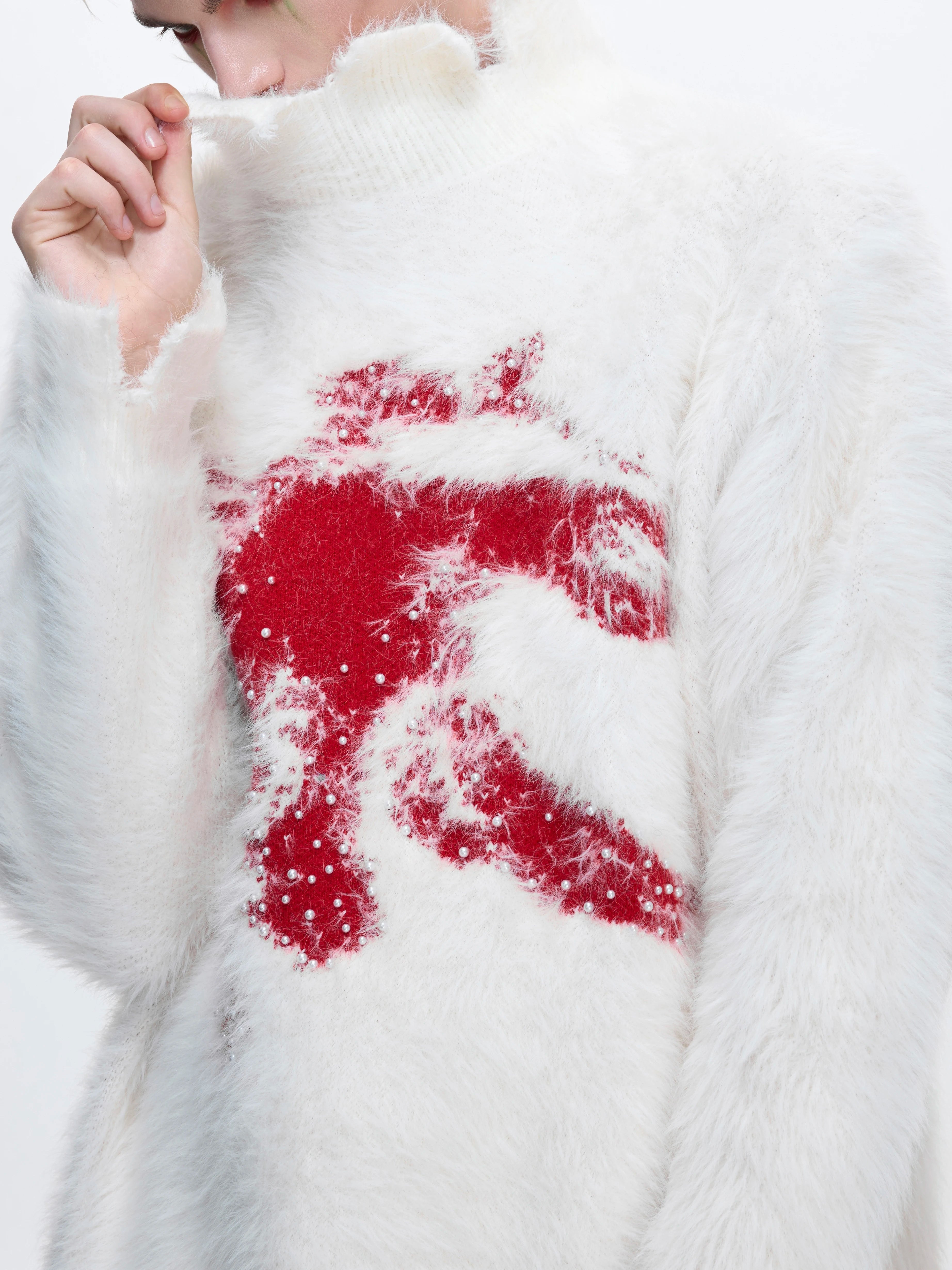 【26s Jan.】Simple and Cozy High-neck Knit Sweater