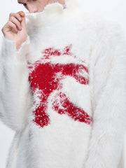 【26s Jan.】Simple and Cozy High-neck Knit Sweater