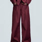 【25s Nov.】Wool Blend Tailored V-neck Suit / Trousers