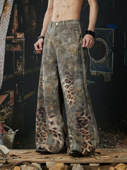3D Printed Distressed Leopard Scimitar Pants