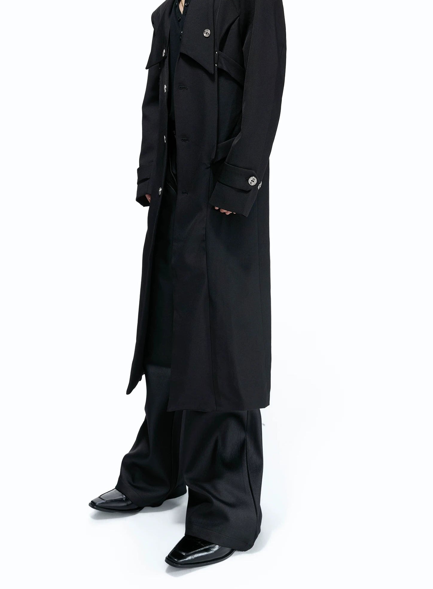 Deconstructed Multi-Form Long Coat