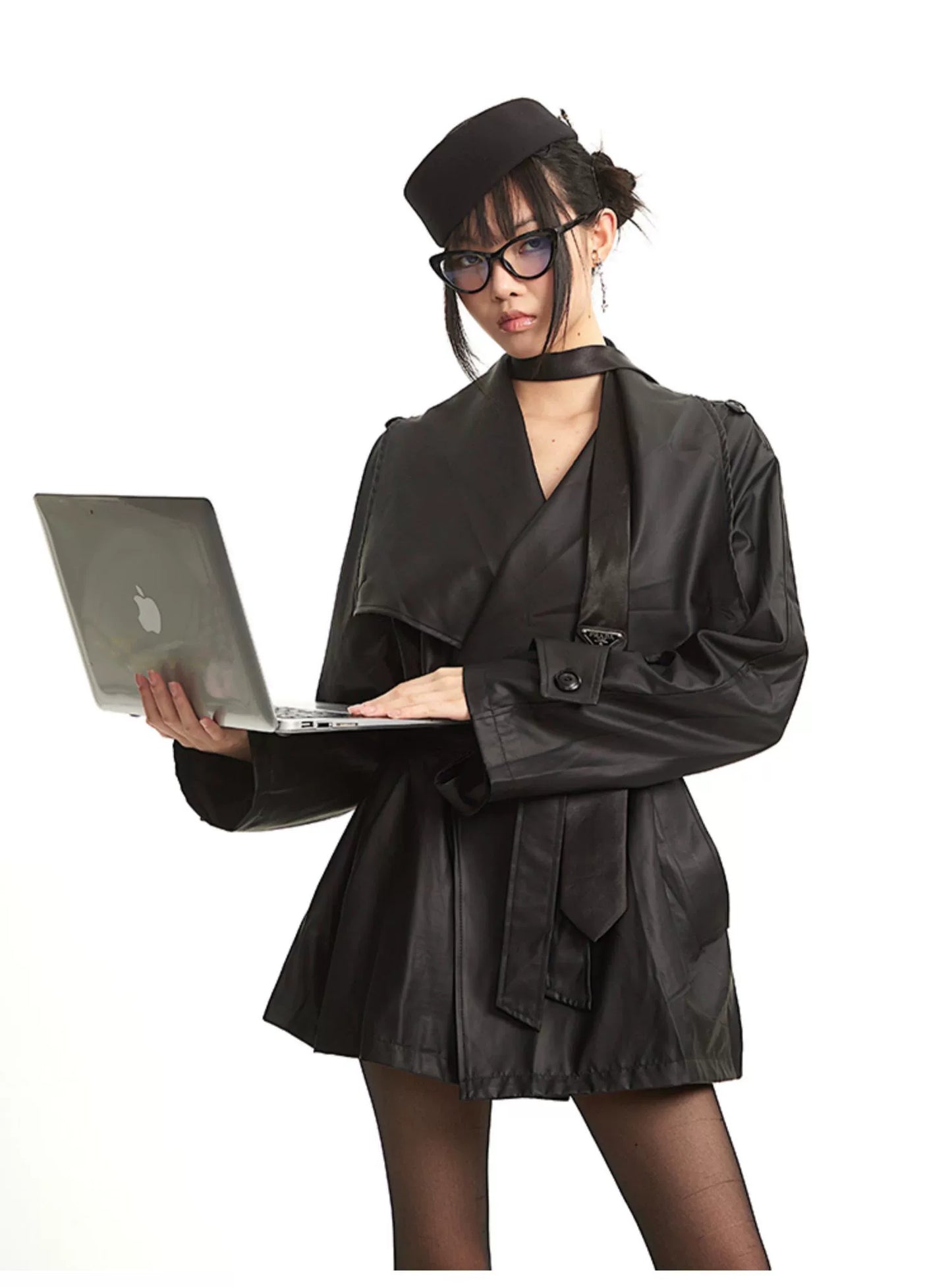 Elegant and Simple Long/short Trench Coat