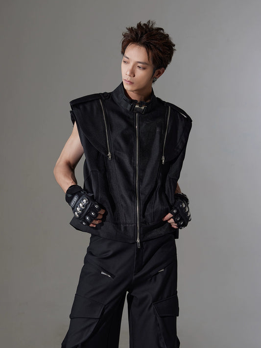 【25s Jun.】Deconstructed Zip-up Vest