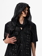 【25s Jul.】Dark Mesh Breathable Black Sun Shield Hat