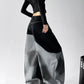 【25s Aug.】Gradient Loose-Fit Flowing Wide-Leg Jeans