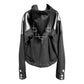 【25s Aug.】Patchwork Deconstructed Hooded Zip-Up Jacket