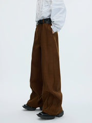 【25s Dec.】Haute Couture Tailored Wool Suit Jacket/ Trousers