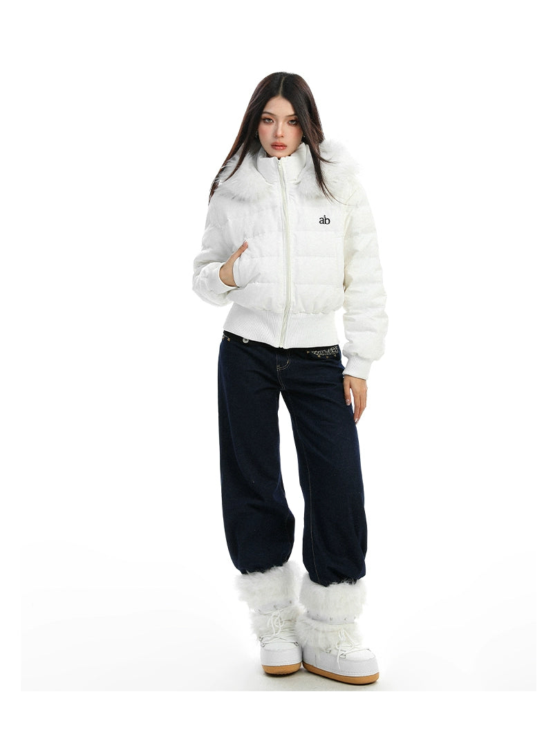 【25s Dec.】White Duck Down Lightweight Down Jacket