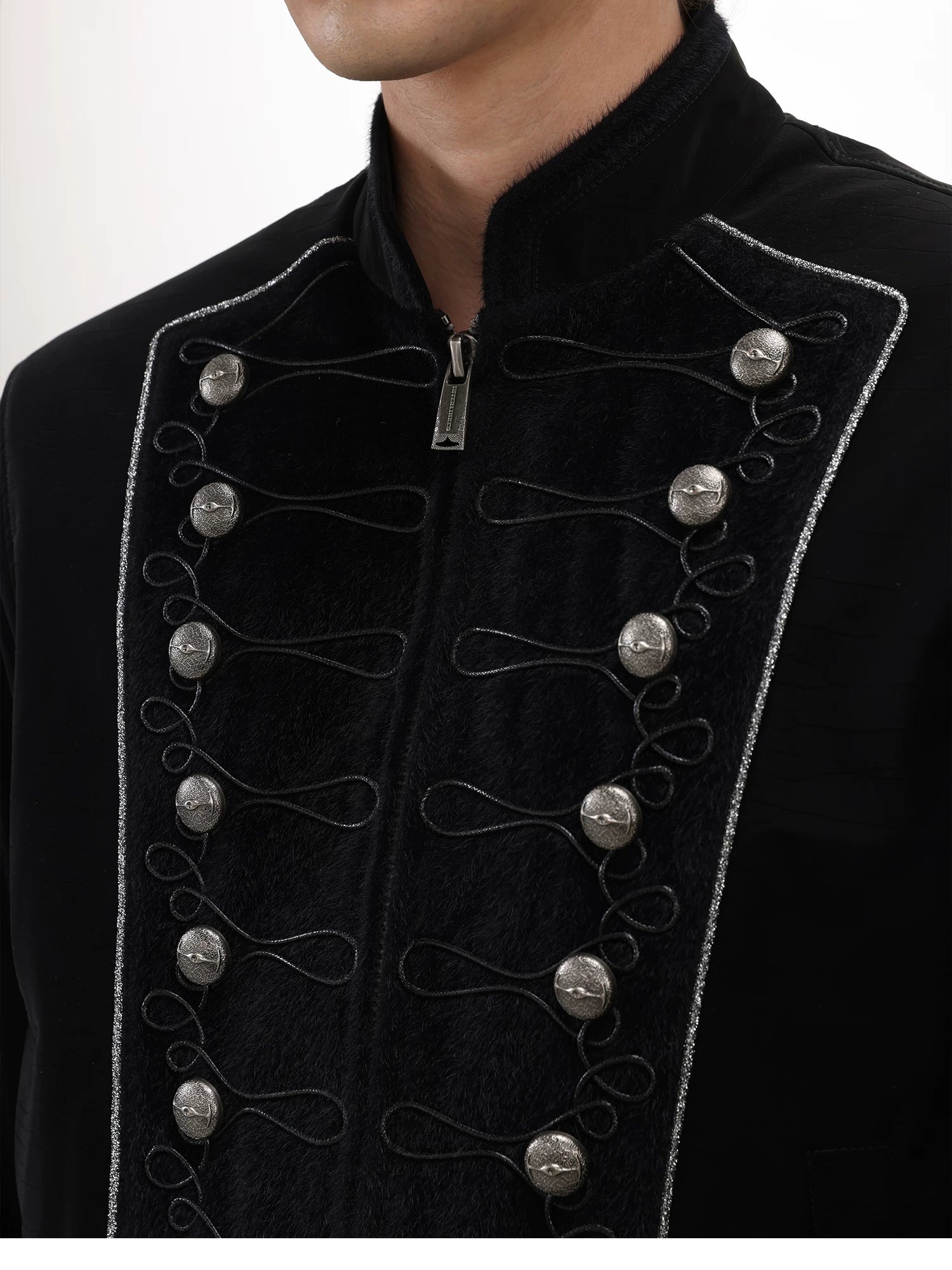 【26s May】Napoleonic Double-Breasted Embroidered Jacket