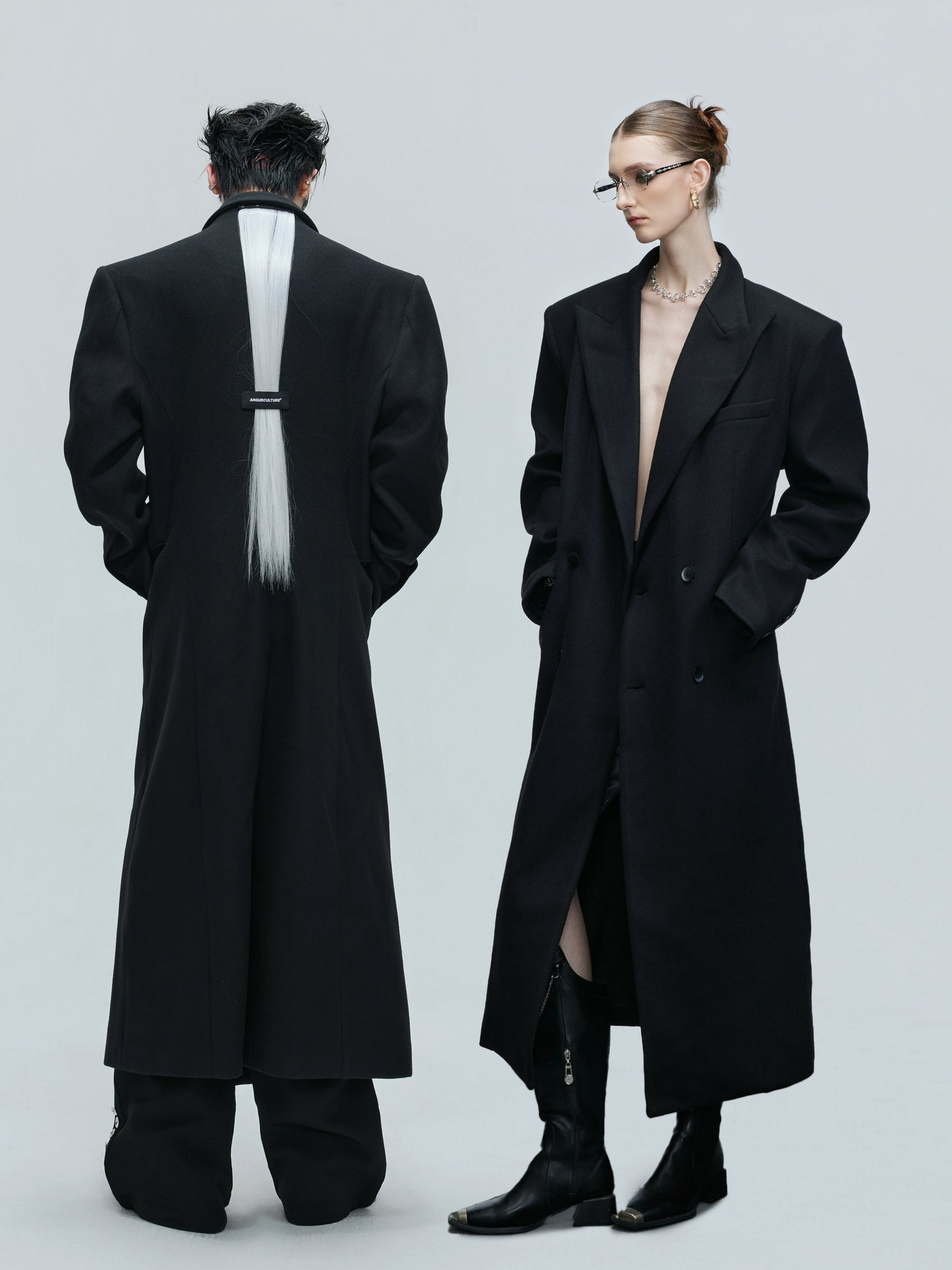 【25s Nov.】Woolen Slim-fit Trench Coat