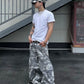 【25s Jun.】Vintage Multi-Pocket Camouflage Cargo Wide-Leg Pants