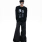 【25s Aug.】Artistic Pattern Loose Fit High Elasticity Long Sleeves