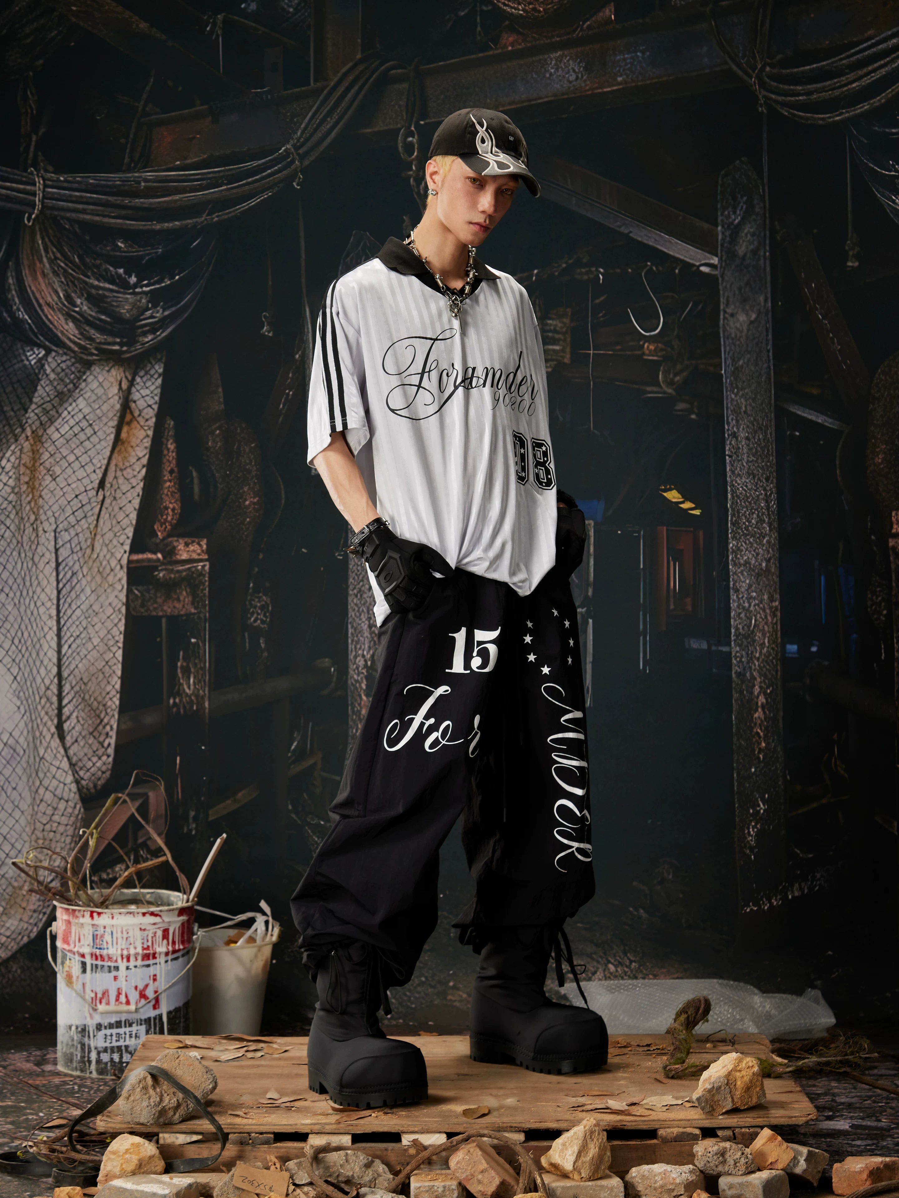 Contrast Jersey Street Tee