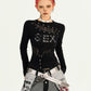 【25s Oct.】Punk Retro Hottie Long Sleeve Top