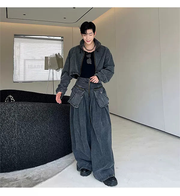 【26s Jan.】Designer Washed Vintage Denim Set