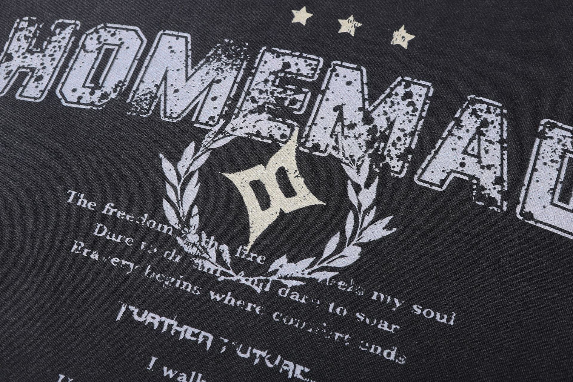 Layered Distressed Washed Long Sleeve Tee