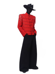 Napoleon Epaulet Fringe Jacket
