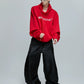 Beaded Embroidered Hoodie