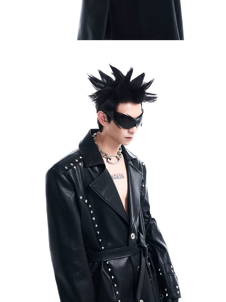 【24s Nov.】Studded Leather Jacket