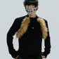【25s Nov.】Retro High-neck Fur Slim Bottoming Shirt