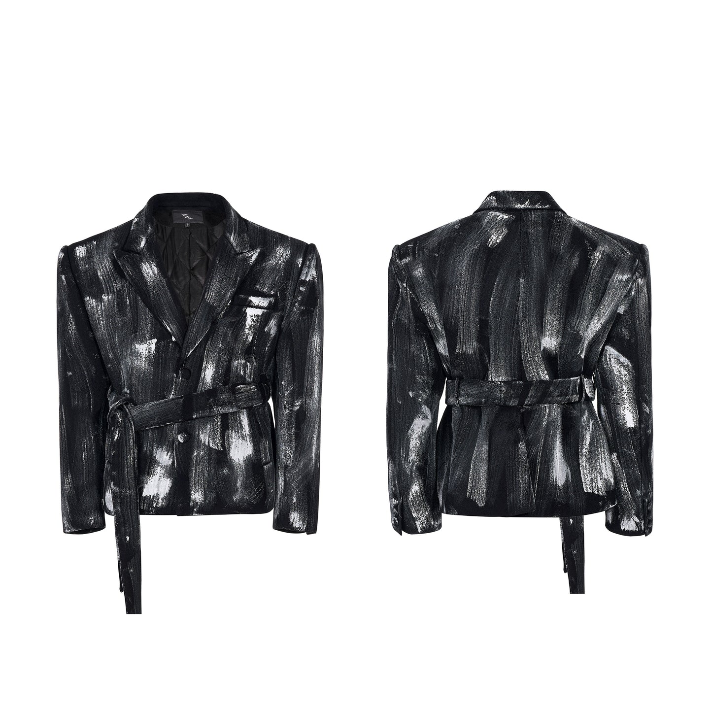 【25s Dec.】100% Wool Brushed Dirty Wool Suit Jacket