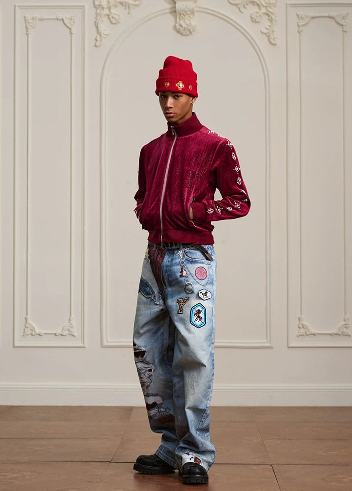 Velvet Pearl Workwear Jacket