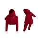 【25s Aug.】Deconstructed Asymmetrical Zip-Up Hoodie