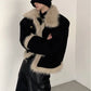 【23s December.】Retro Fur Collar Design Jacket