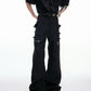 【25s Sep.】Vintage Metal Zipper 3D Pocket Pants