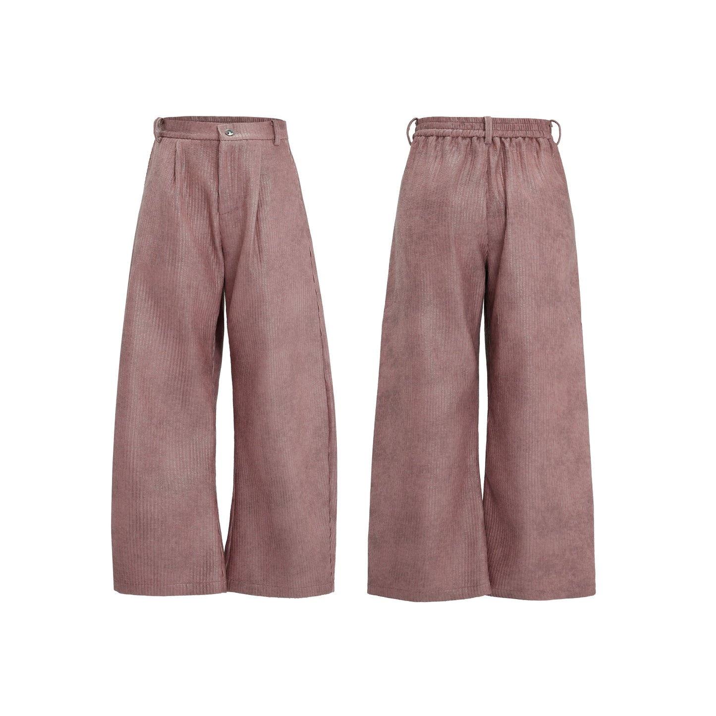 【25s Nov.】Waxed Distressed Leather Trousers